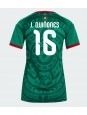Billige Mexico Julian Quinones #16 Hjemmedrakt Dame VM 2026 Kortermet